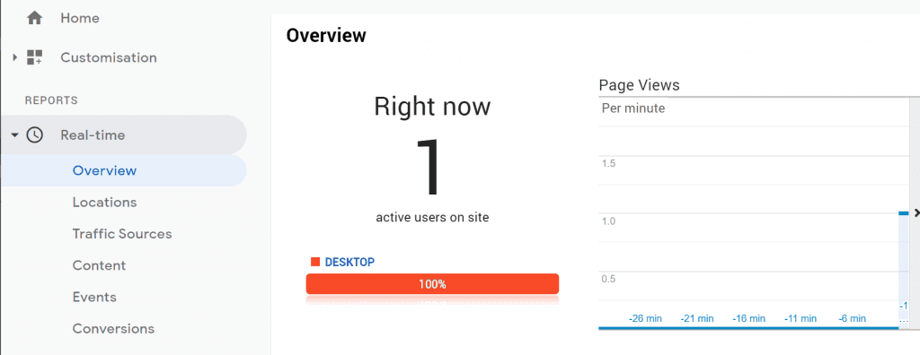 setup google analytics 19