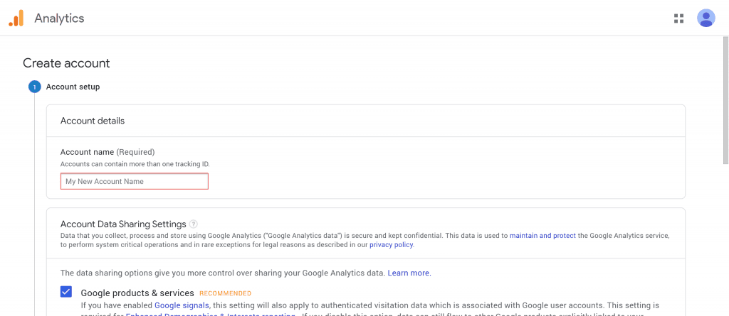setup google analytics 4