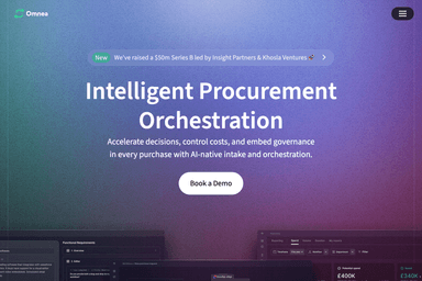 Omnea supply-chain startup