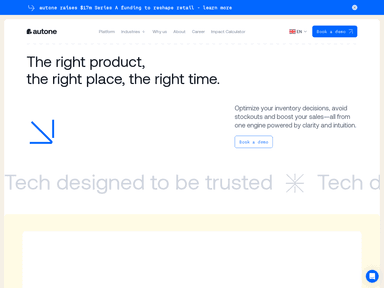 autone ecommerce startup