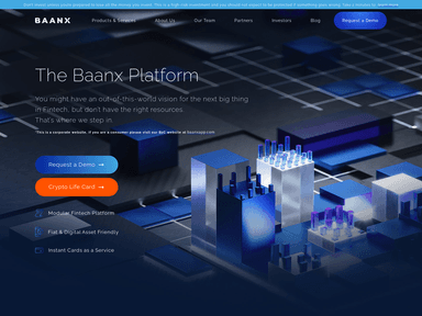 Baanx web-3 startup