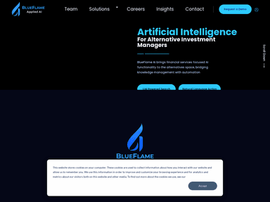 BlueFlame AI data-management startup
