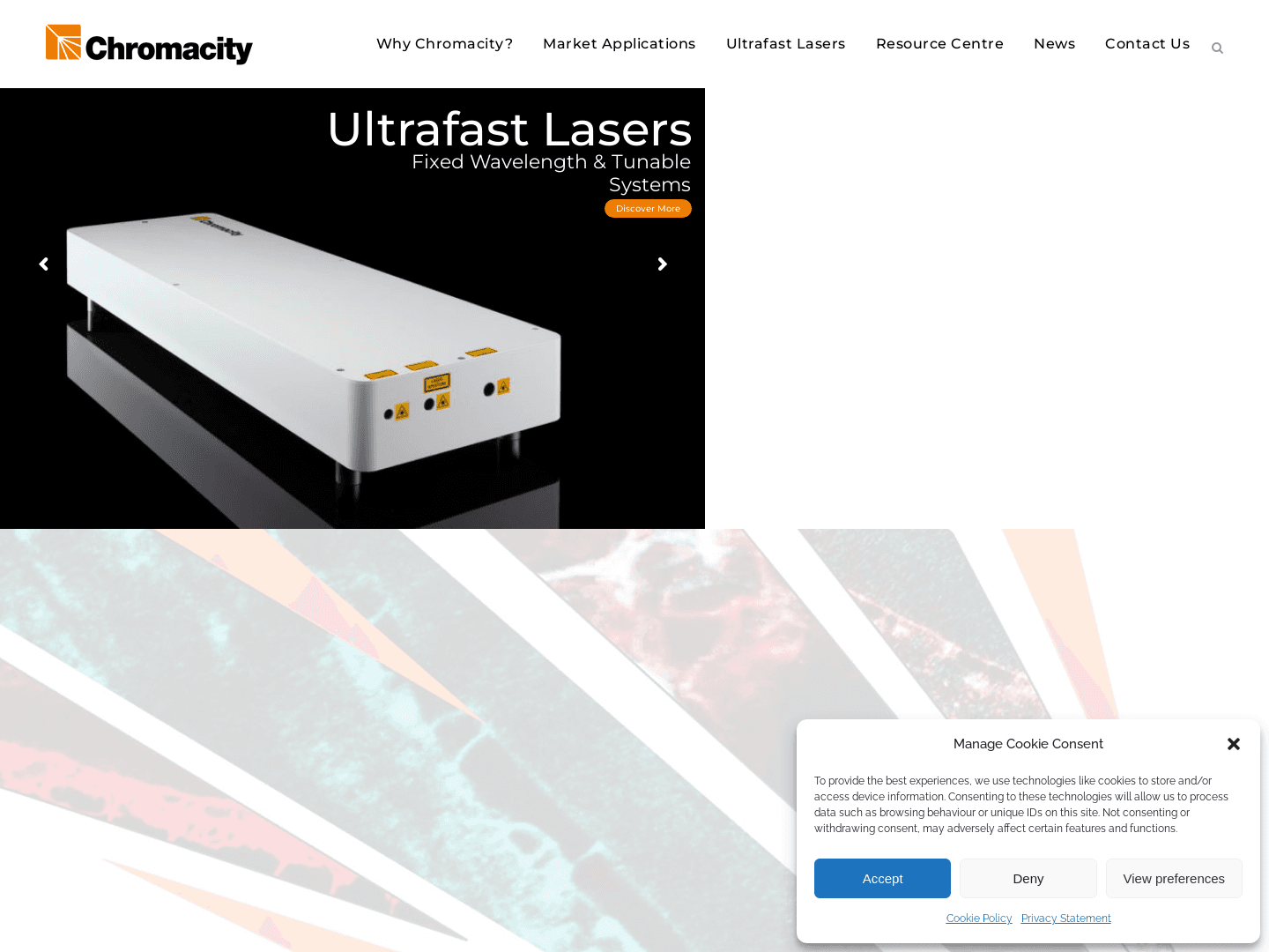 "Chromacity Secures £1 Million for Laser Innovations"