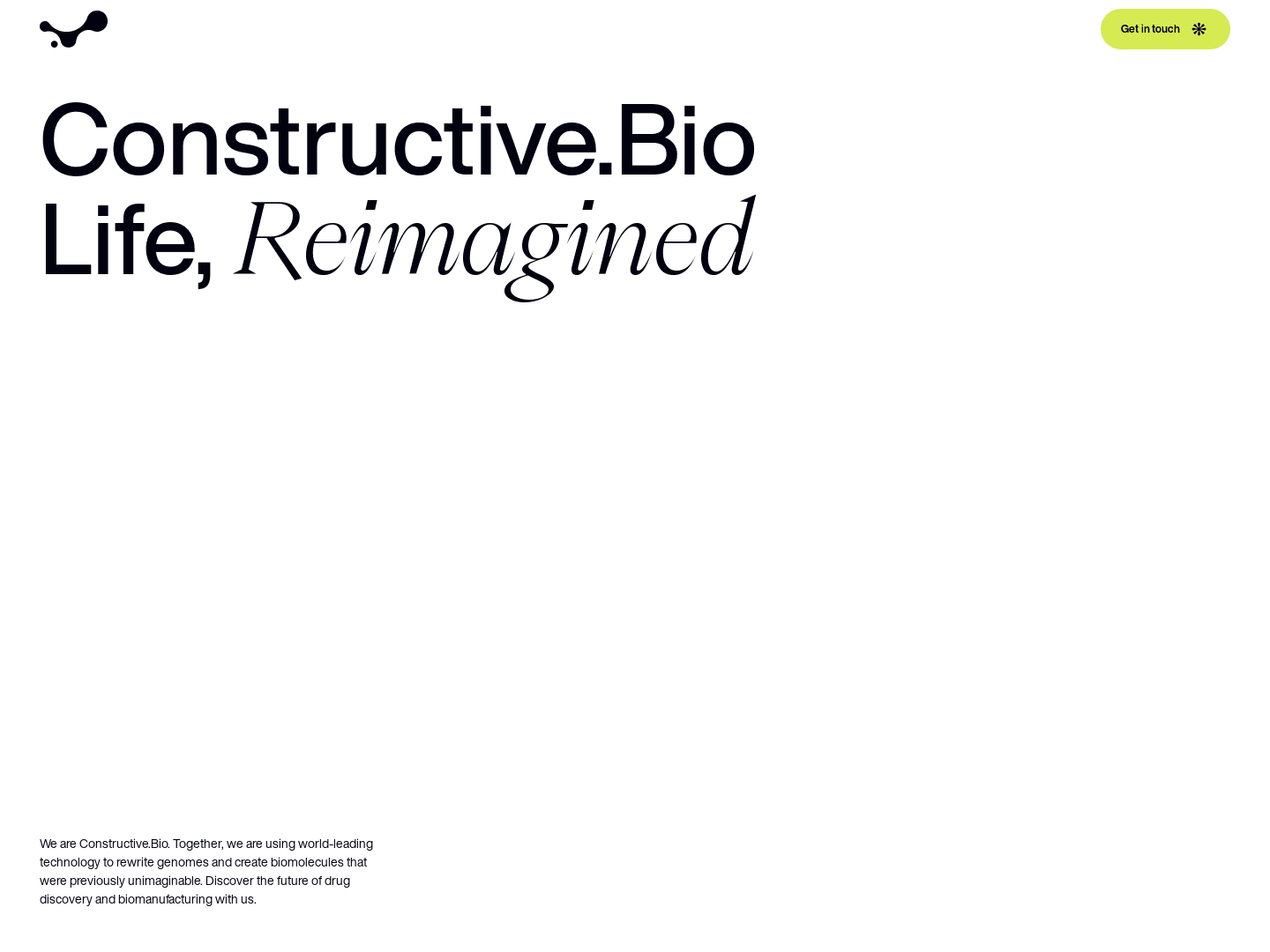 "Constructive Bio Secures $58 Million Series A Funding"