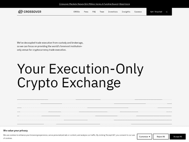 Crossover Markets web-3 startup