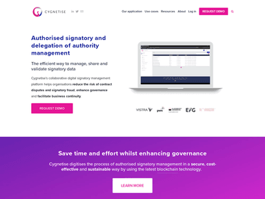 Cygnetise web-3 startup