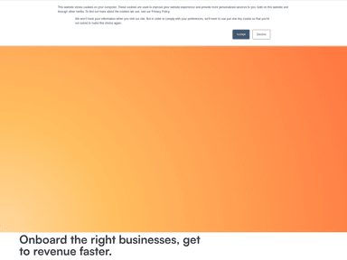 Detected blockchain startup