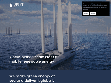 Drift Energy sustainability startup