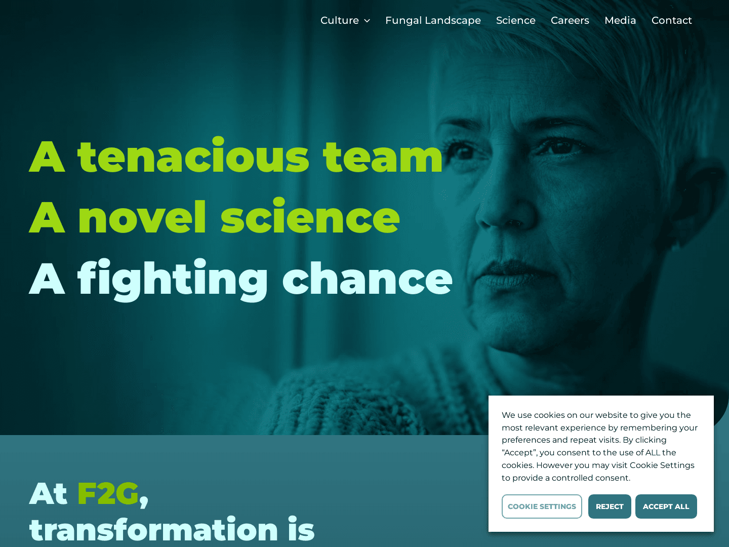 "F2G Secures $100 Million to Advance Antifungal Research"