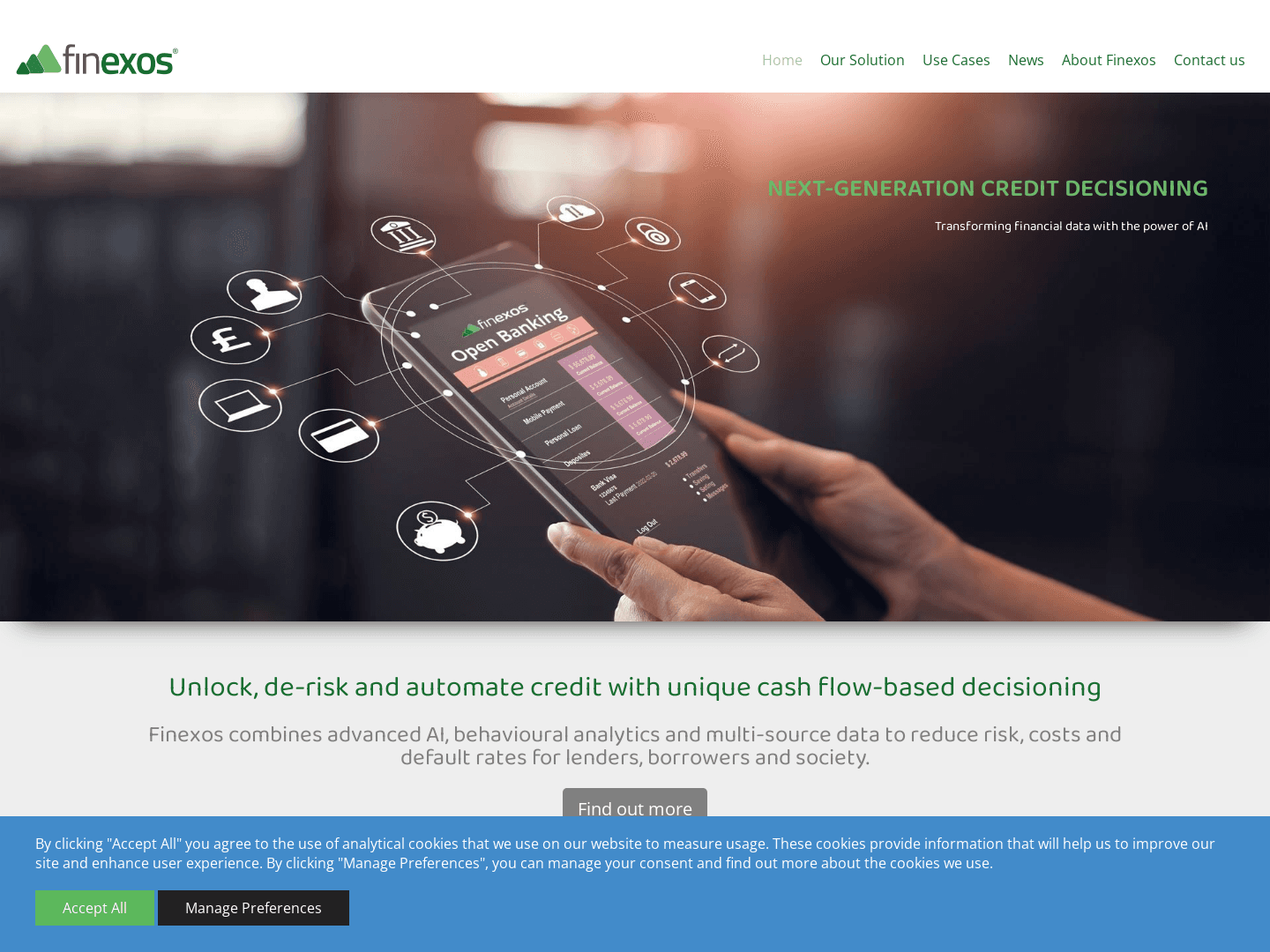 Finexos secures £690k seed funding for credit risk analytics