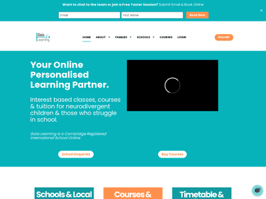 Gaia Learning edtech startup