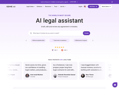 Genie AI robotics startup