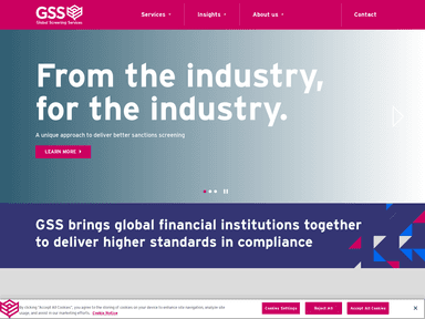 Global Screening Services (GSS) regtech startup