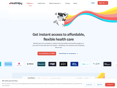 HealthKey cur8 capital startup