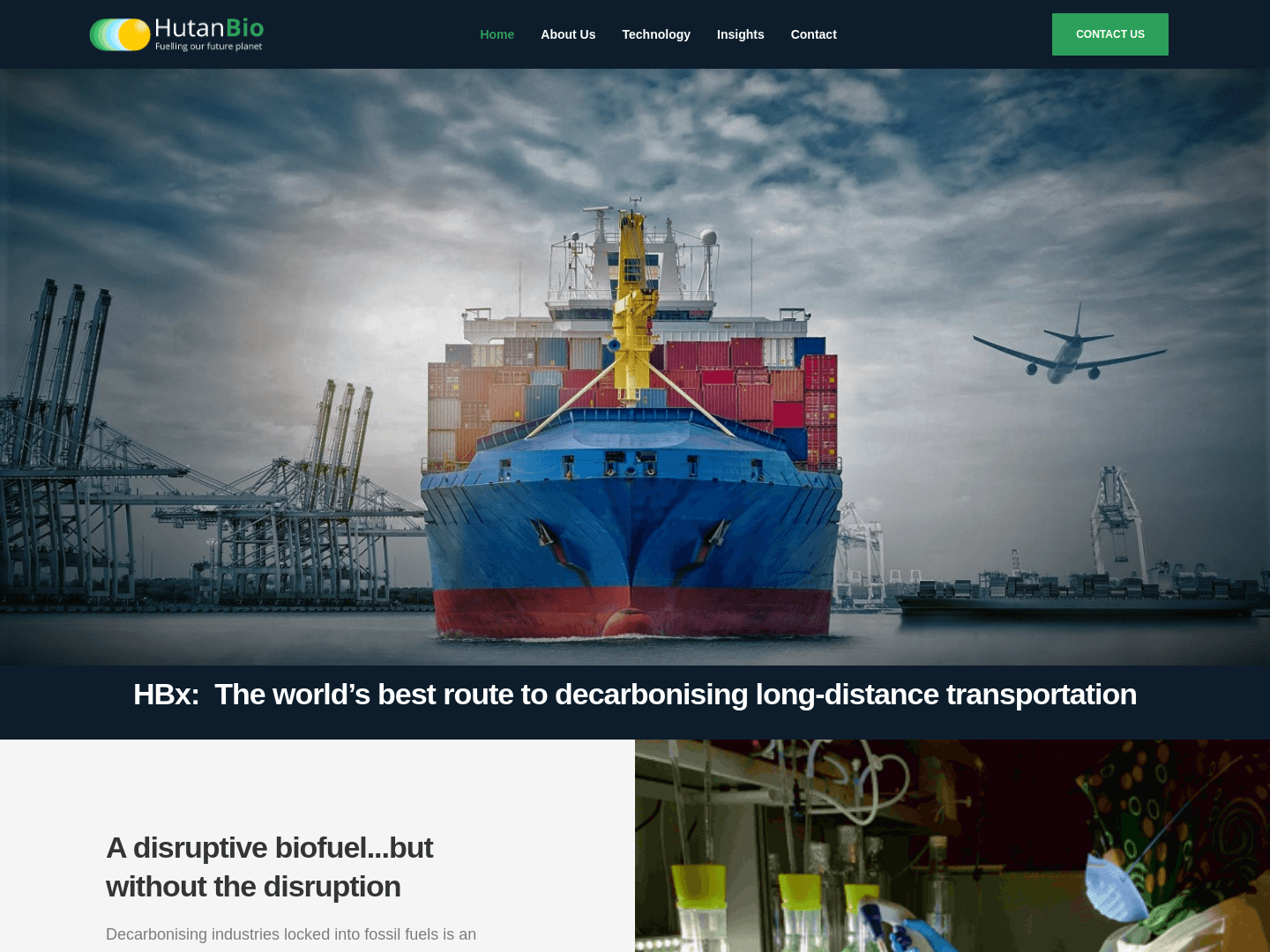 "HutanBio Secures £2.25M Funding for HBx Bio-Fuel Acceleration"