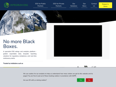 Integrum ESG sustainability startup