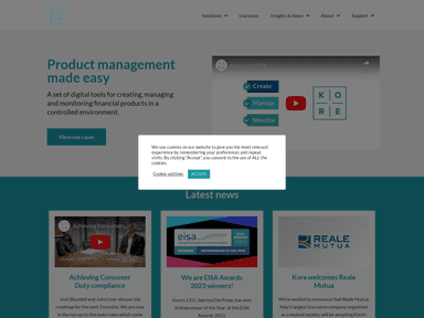 Kore regtech startup