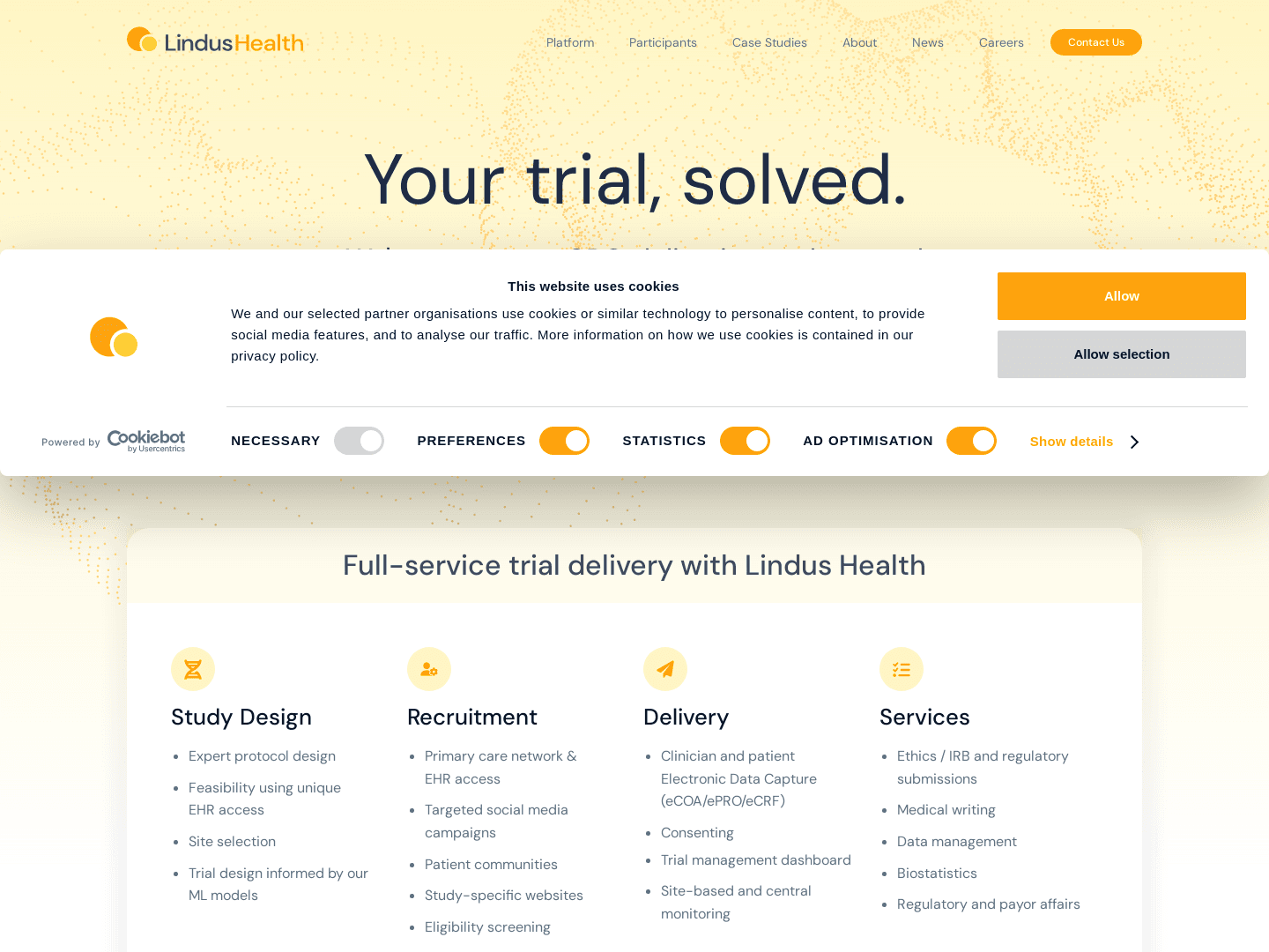 Lindus Health Raises $18 Million to Accelerate Clinical Trials