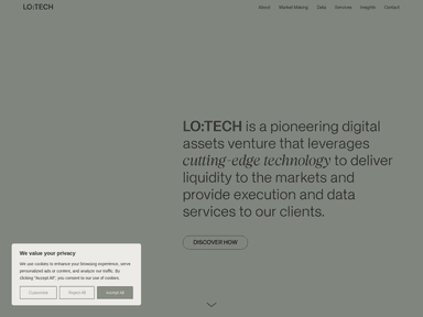Low Observable Technology (LO:TECH) robotics startup