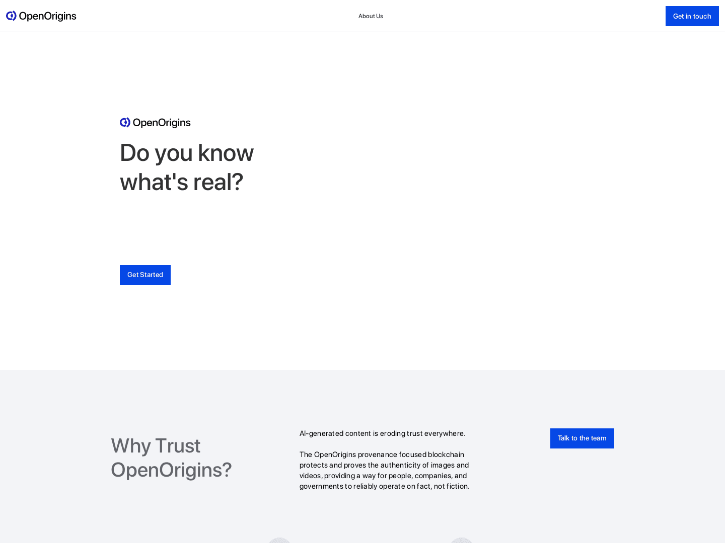 "OpenOrigins Secures $4.5 Million for Content Authenticity"