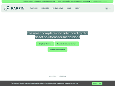 Parfin web-3 startup