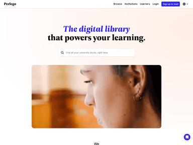 Perlego edtech startup