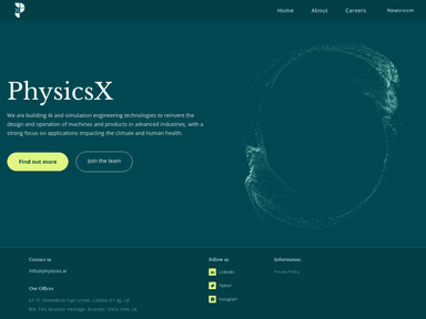 PhysicsX general catalyst startup