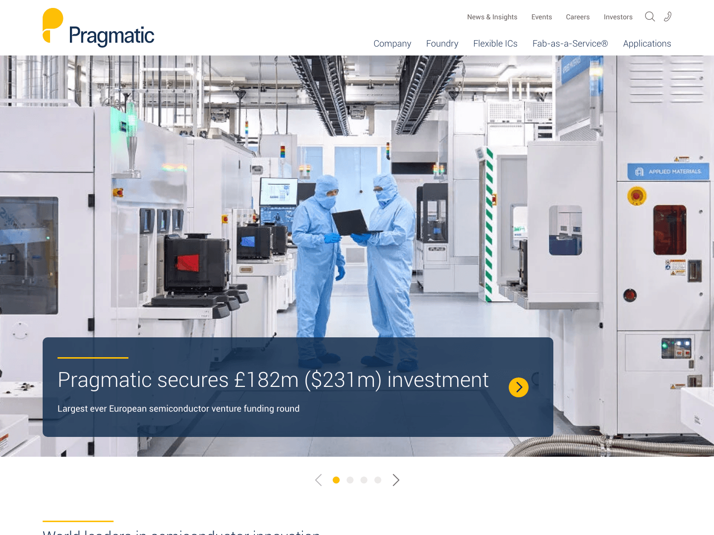 "Pragmatic Semiconductor Secures £162m Funding for UK Expansion"