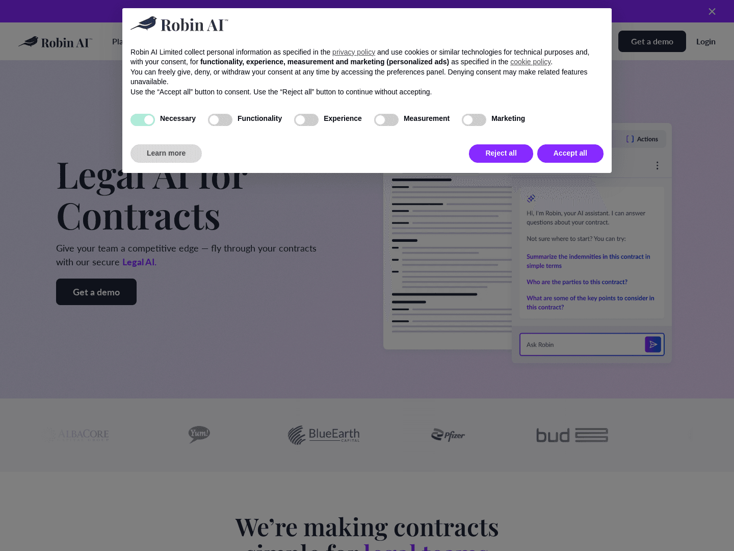 "Robin AI Secures $10.5 Million for Growth"