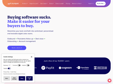 Trumpet media startup