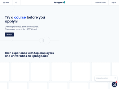 Springpod edtech startup