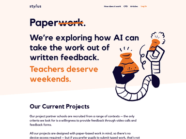 Stylus edtech startup