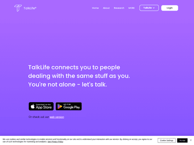 TalkLife bristol startup