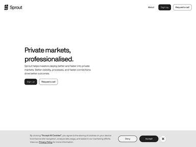 Sprout agtech startup