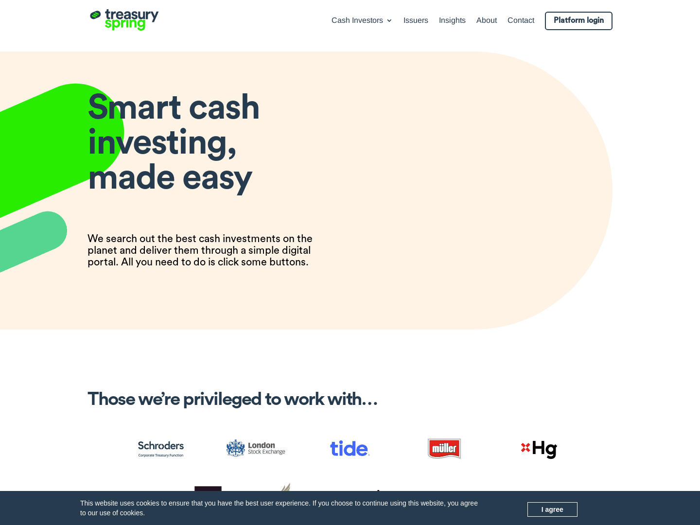 TreasurySpring Raises $29 Million in Funding for Investment Platform