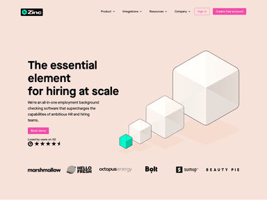 Zinc avp (axa venture partners) startup