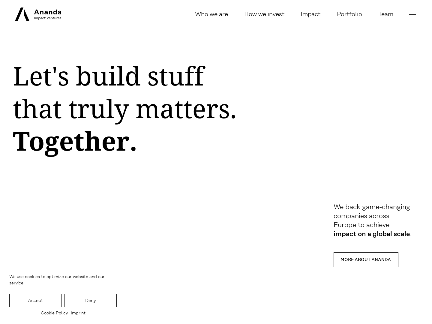 Ananda Ventures Partners