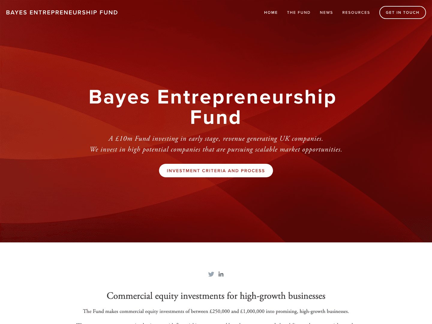 Cass Entrepreneurship Fund