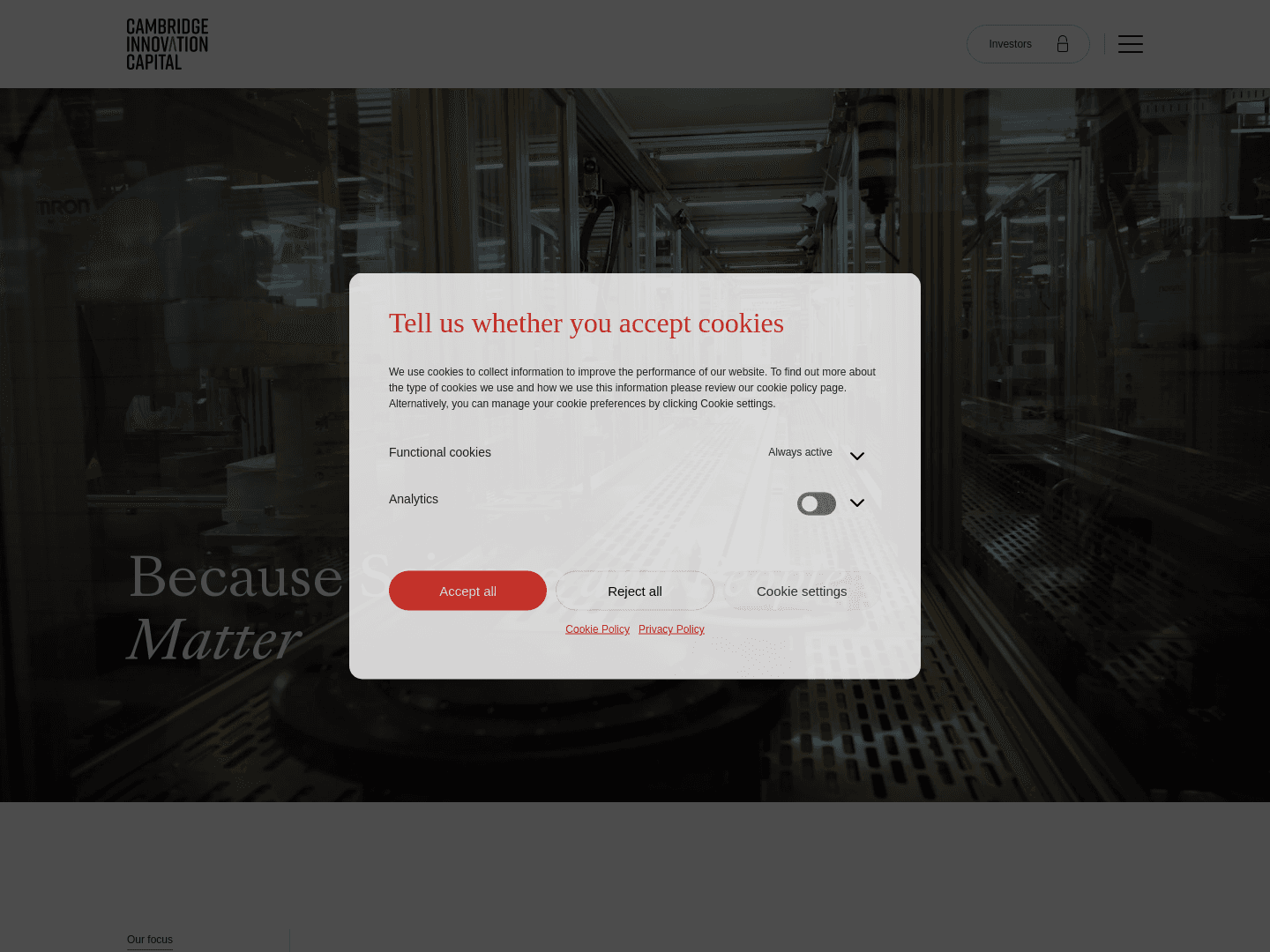 Cambridge Innovation Capital (CIC)
