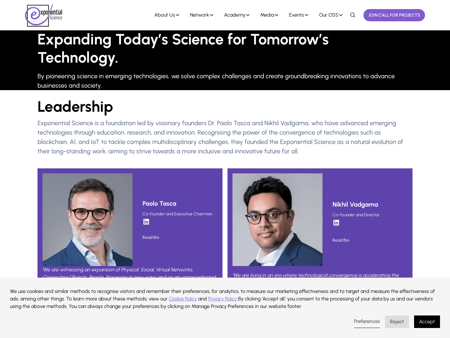 Exponential Science Foundation