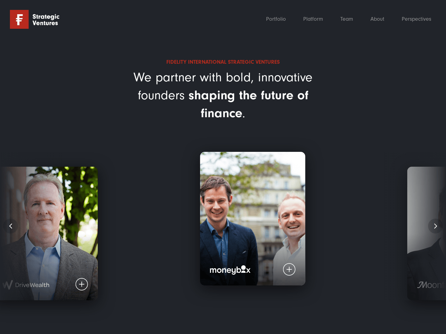 Fidelity International Strategic Ventures