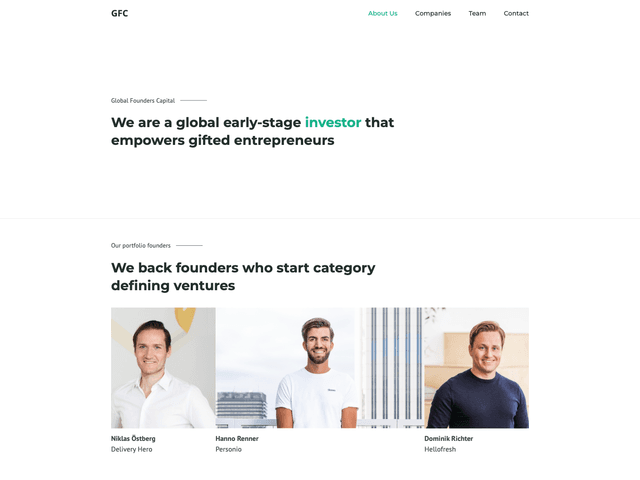 Global Founders Capital