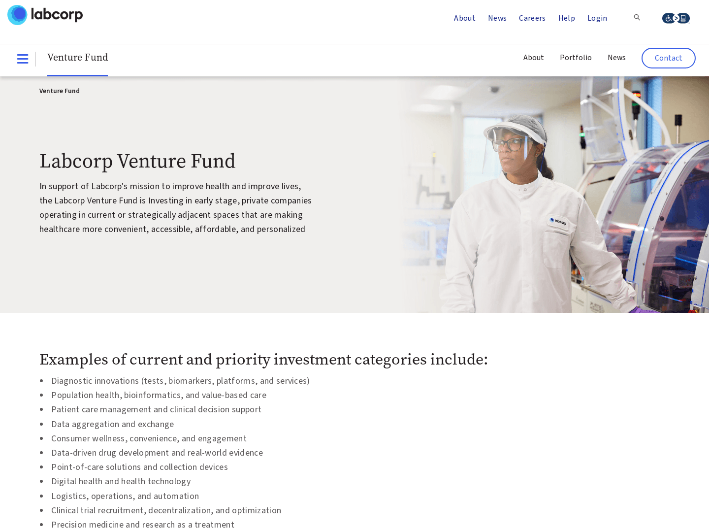 Labcorp Venture Fund