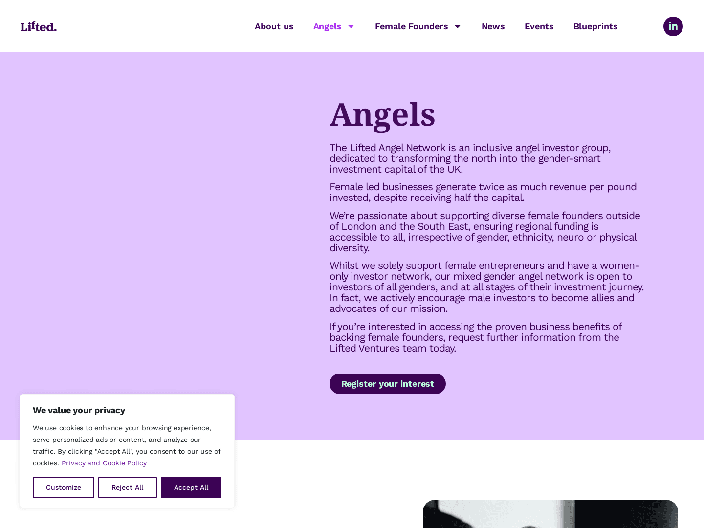 Lifted Angel Network