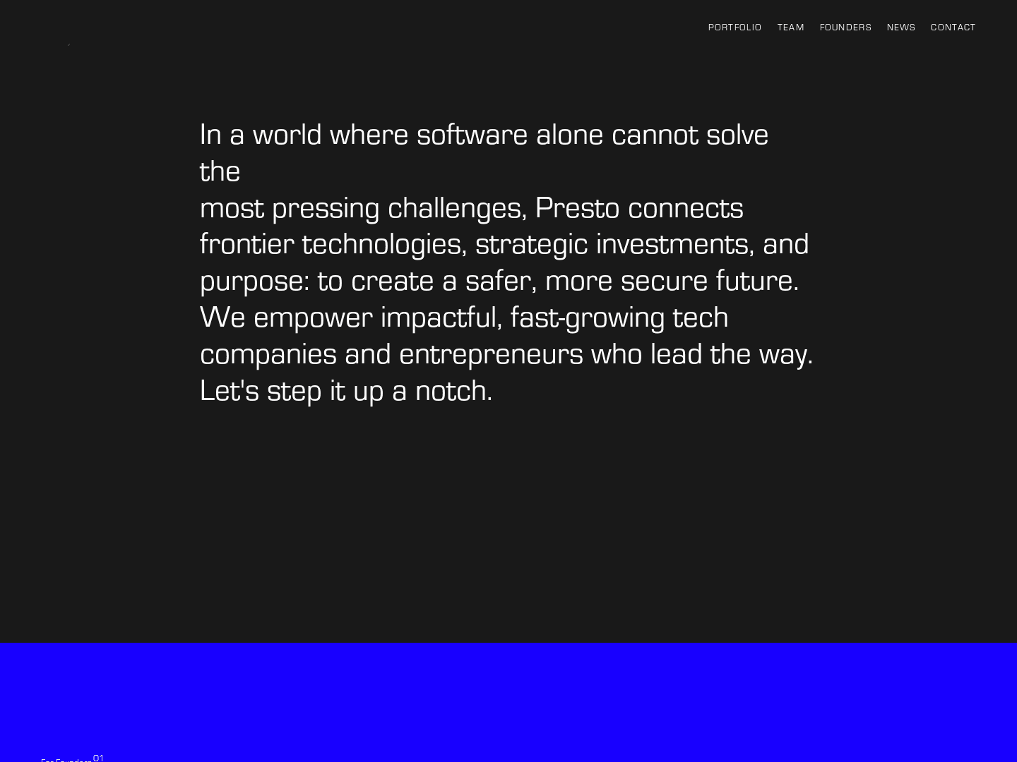 Presto Tech Horizons