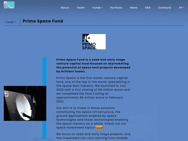 Primo Space Fund