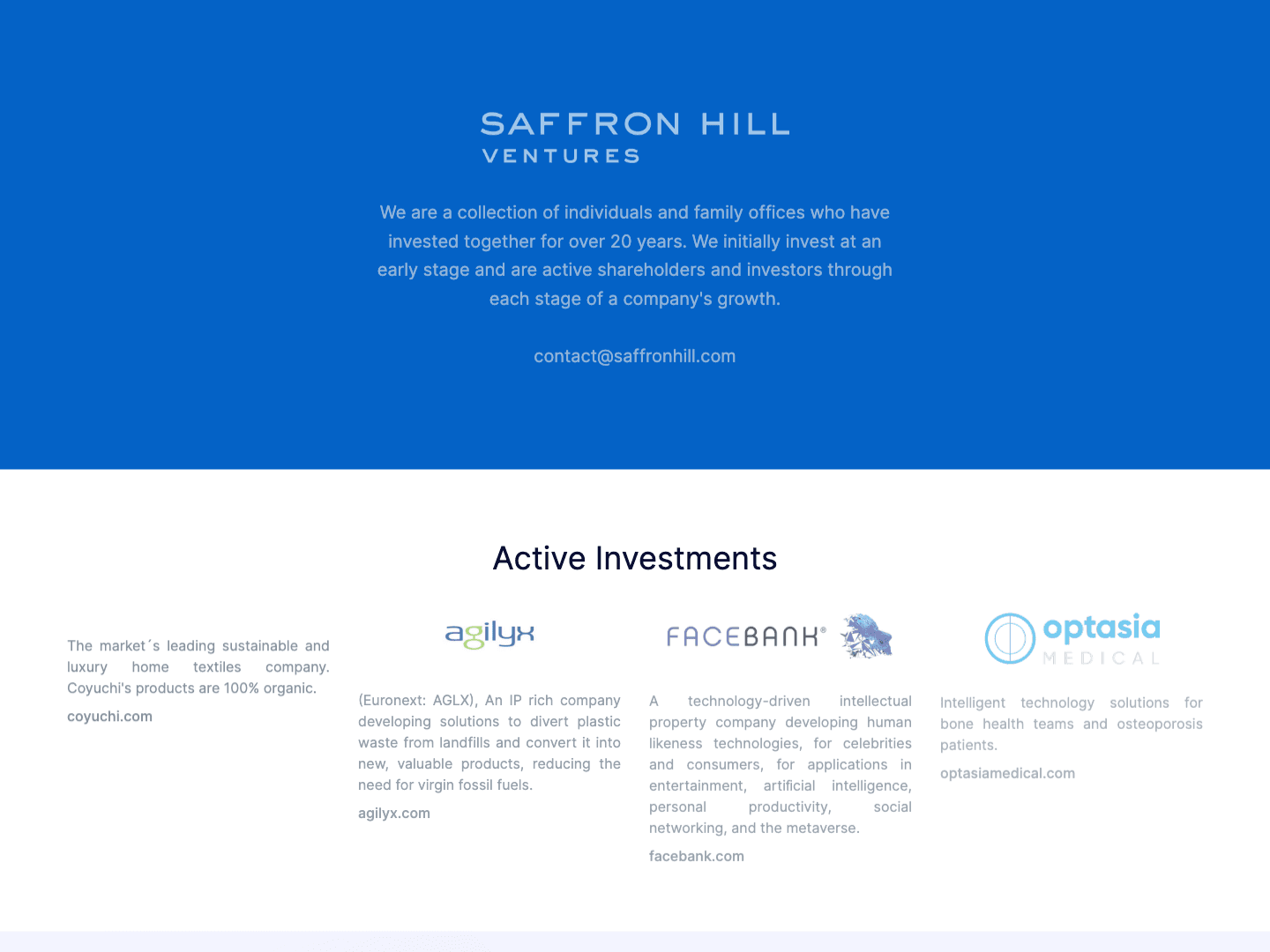 Saffron Hill Ventures