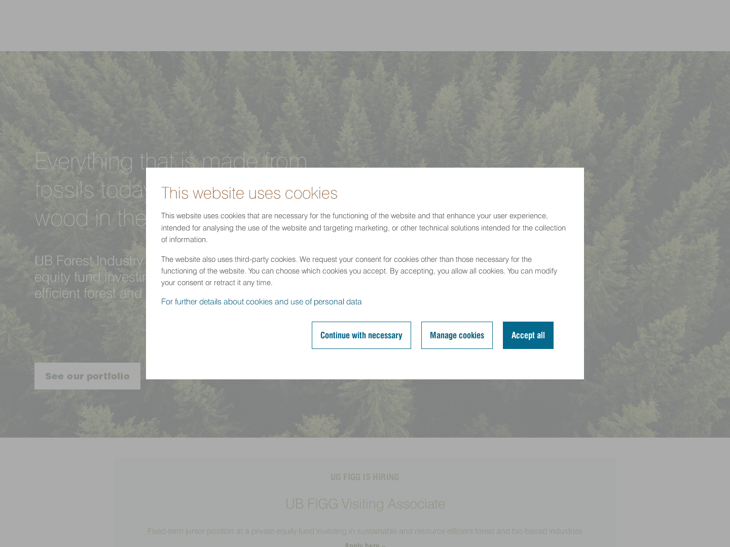 UB Forest Industry Green Growth Fund