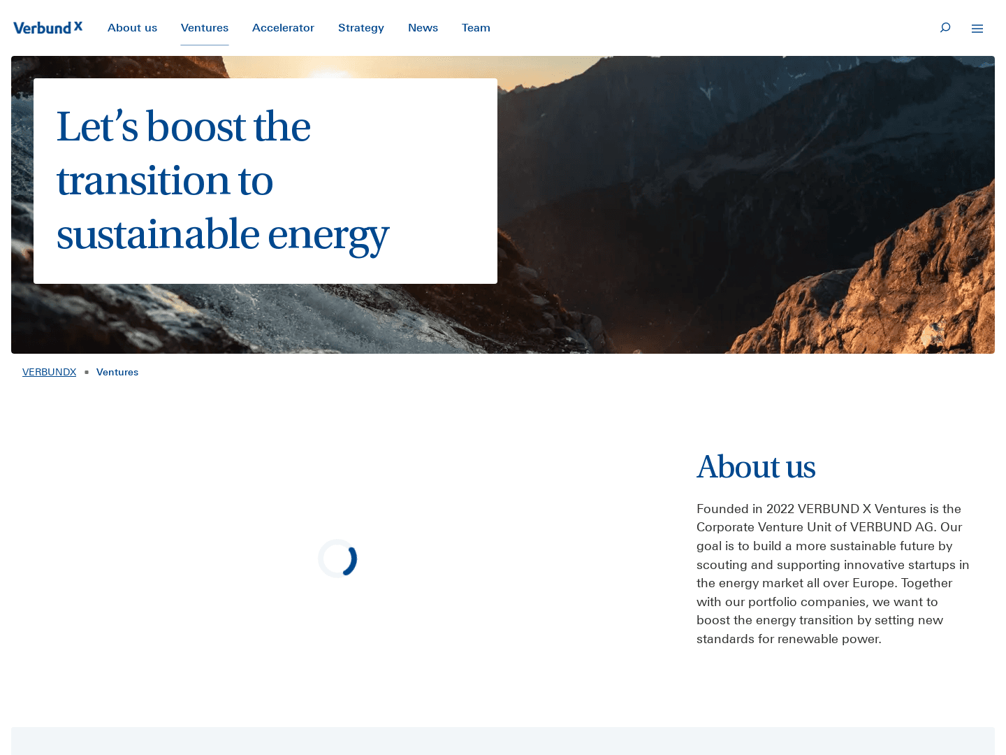 VERBUND X Ventures