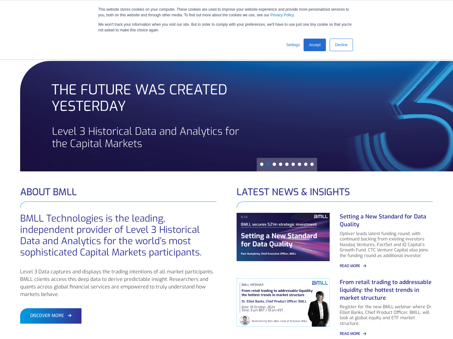 BMLL Technologies Raises $21 Million for Market Data Enhancement